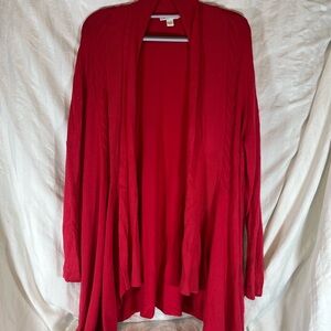 Cato Vibrant Red Women's Cardigan